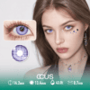 Crystal Equinox Purple Contact Lenses