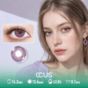 Amethyst Dusk Violet Purple Contact Lenses