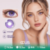 Winter Comet Violet Purple Contact Lenses - Ccus Eyewear · Premium Colored Contacts Winter Comet Violet Purple Contact Lenses