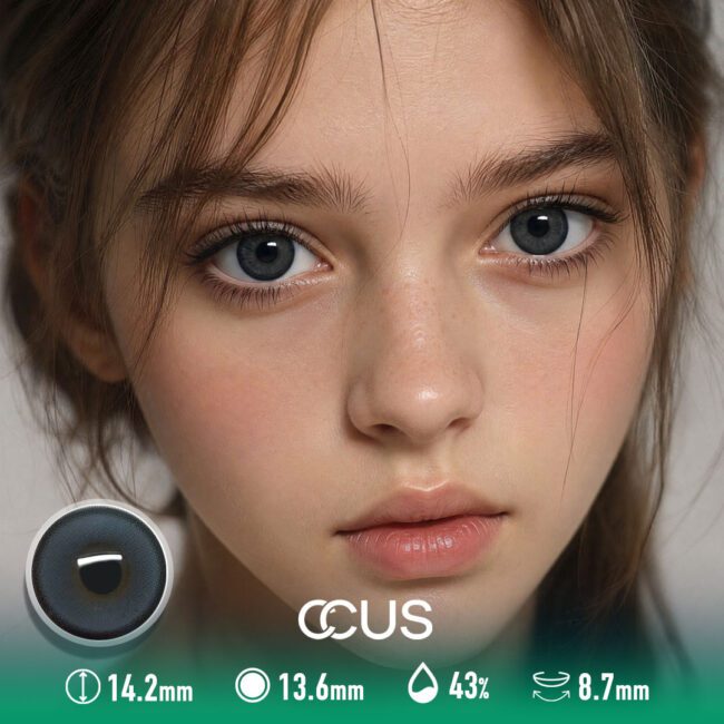 Dewdrop Slate Contact Lenses