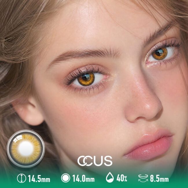 Amber Bronze Contact Lenses