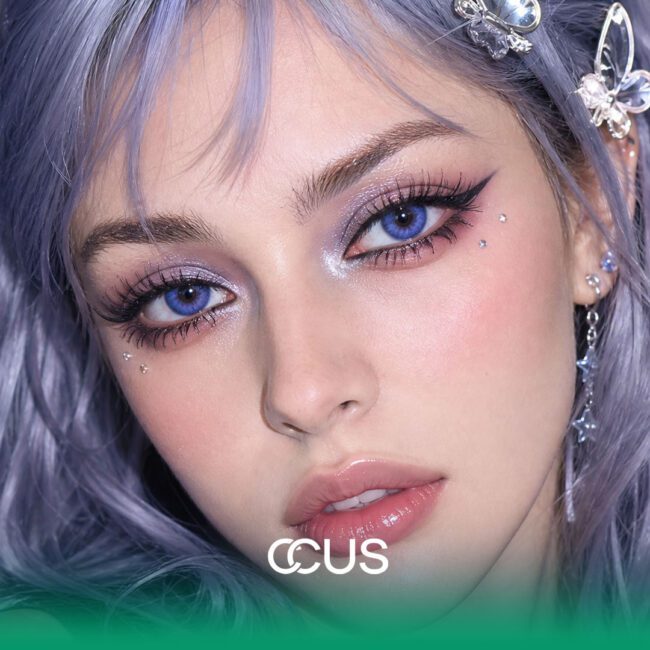 Violet Indigo Contact Lenses - Image 2