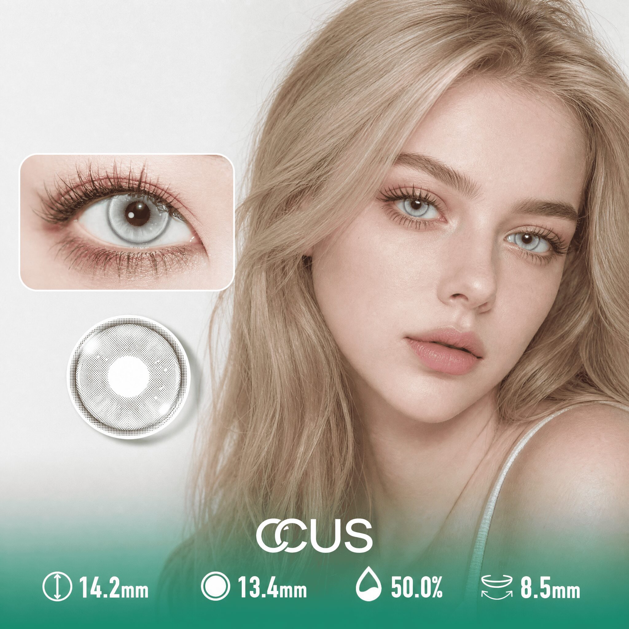 Oslo Dusk Noir Black Contact Lenses