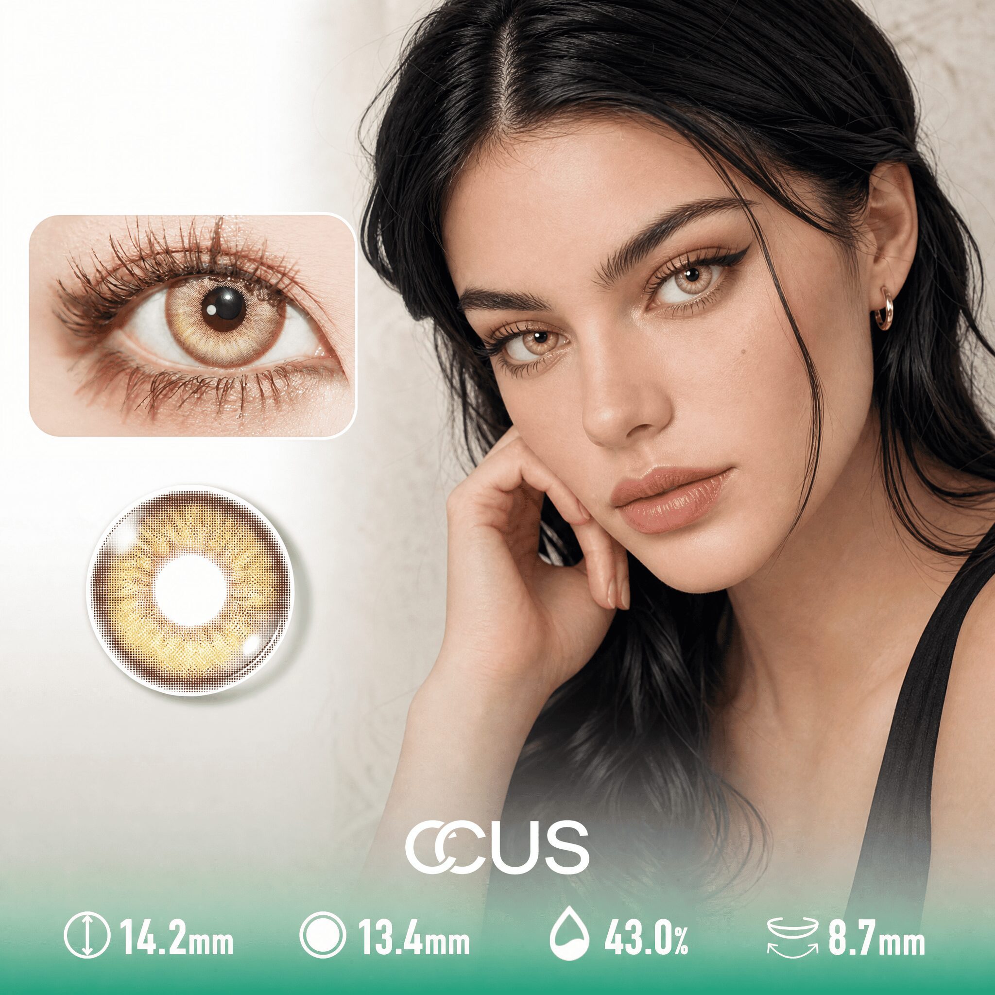 Spring Daffodil Gold Contact Lenses