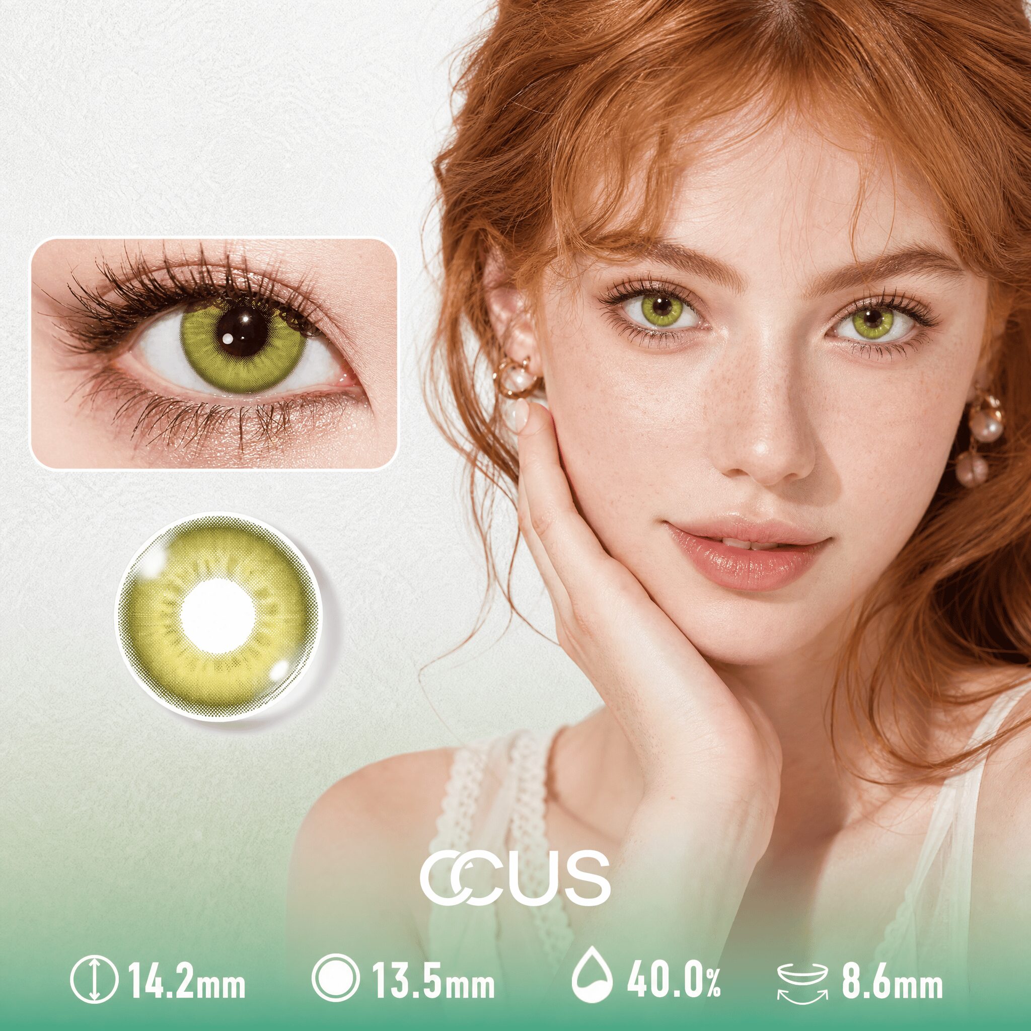 Wheat Meadow Gold Contact Lenses