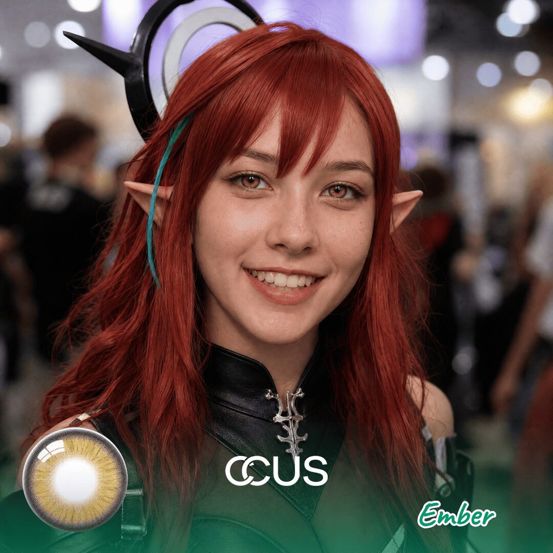 Ember Cosplay Contact Lenses Hero Image