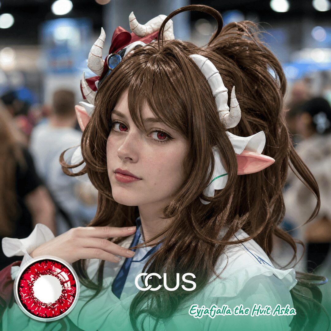 Arknights : Eyjafjalla the Hvít Aska Cosplay Contact Lenses | CCUS Eyewear