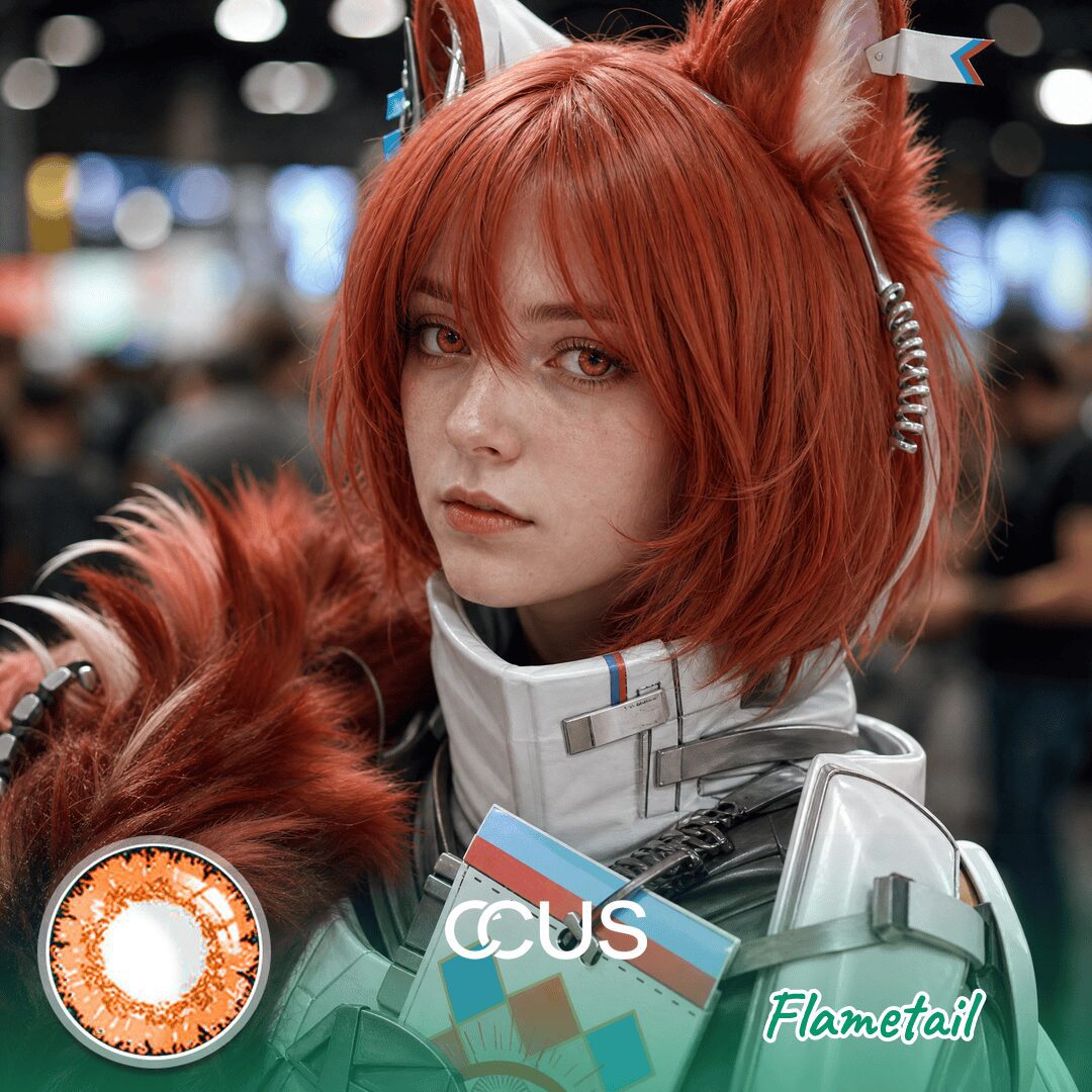 Arknights : Flametail Cosplay Contact Lenses | CCUS Eyewear