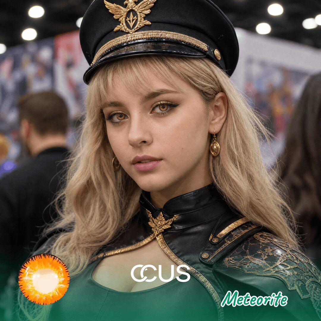 Ak: Meteorite Cosplay Brown Contact Lenses Hero Image
