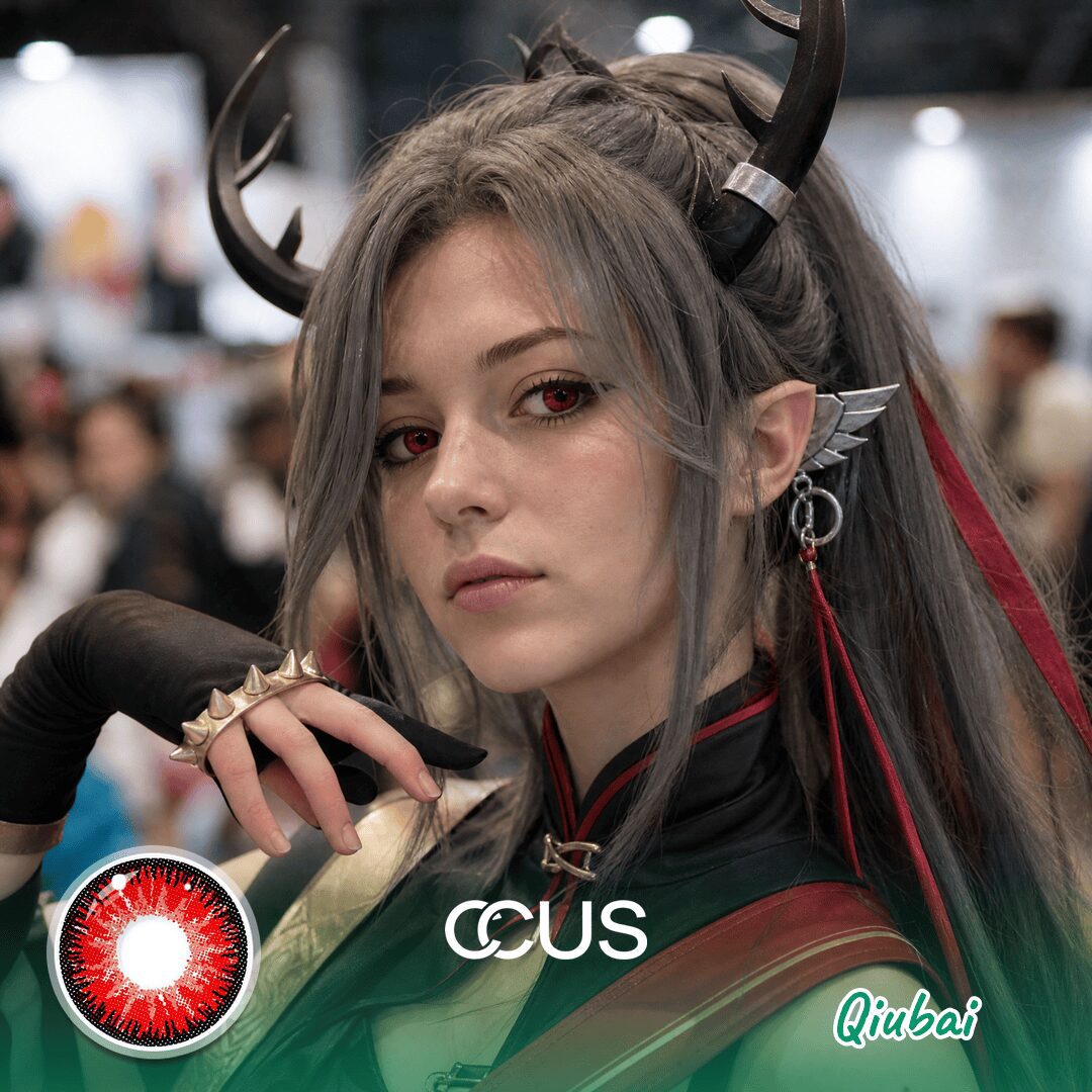 AK : Qiubai Cosplay Contact Lenses | CCUS Eyewear