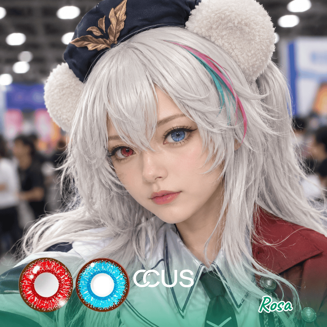 Ak : Rosa Cosplay Contact Lenses - Ccus Eyewear · Premium Colored Contacts Ak : Rosa Cosplay Contact Lenses Hero Image