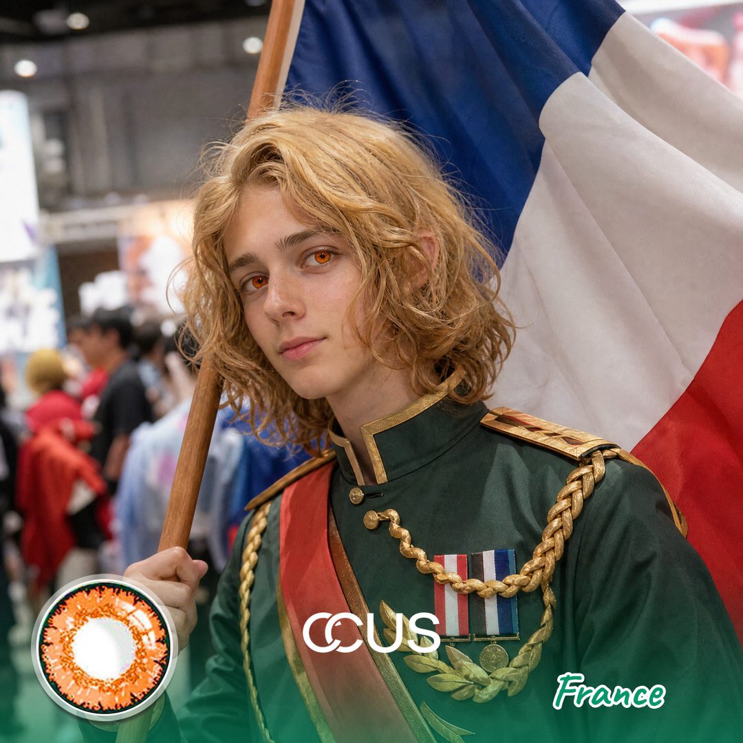 France Cosplay Contact Lenses | CCUS Eyewear