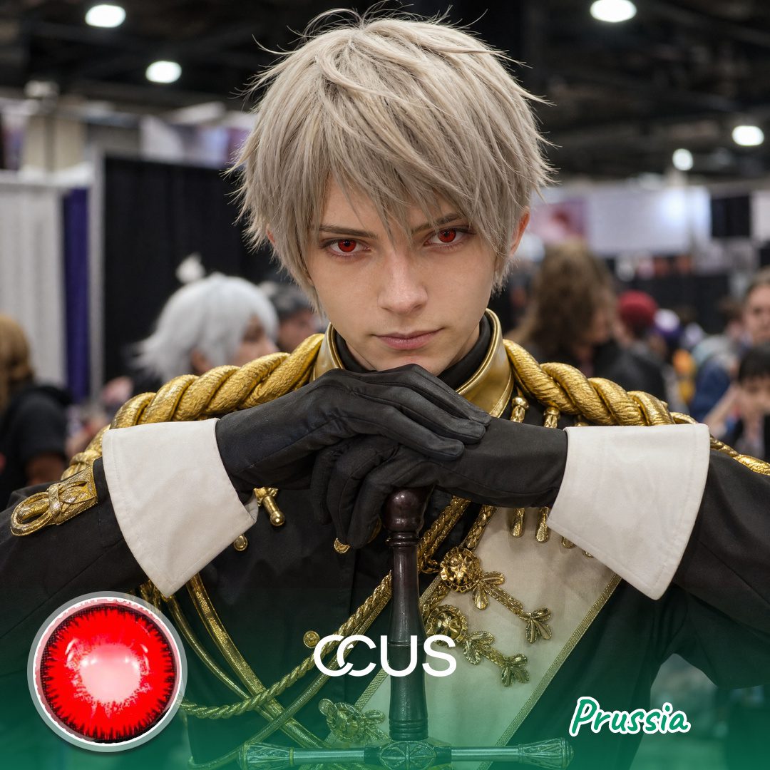 Prussia Cosplay Contact Lenses | CCUS Eyewear