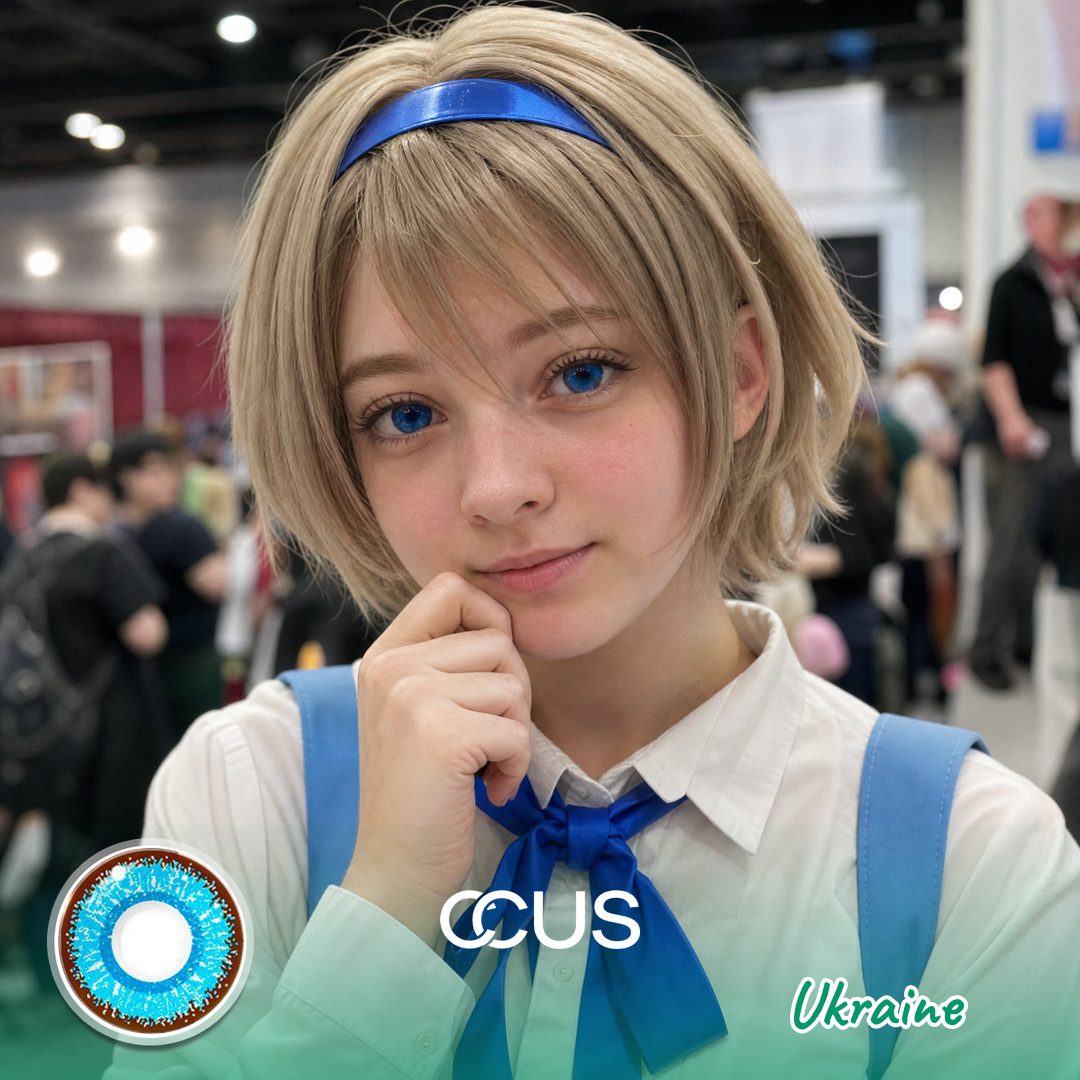 Ukraine Cosplay Contact Lenses | CCUS Eyewear