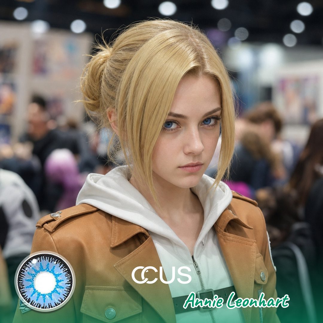 Attack On Titan: Annie Leonhart Cosplay Contact Lenses | Ccus Eyewear