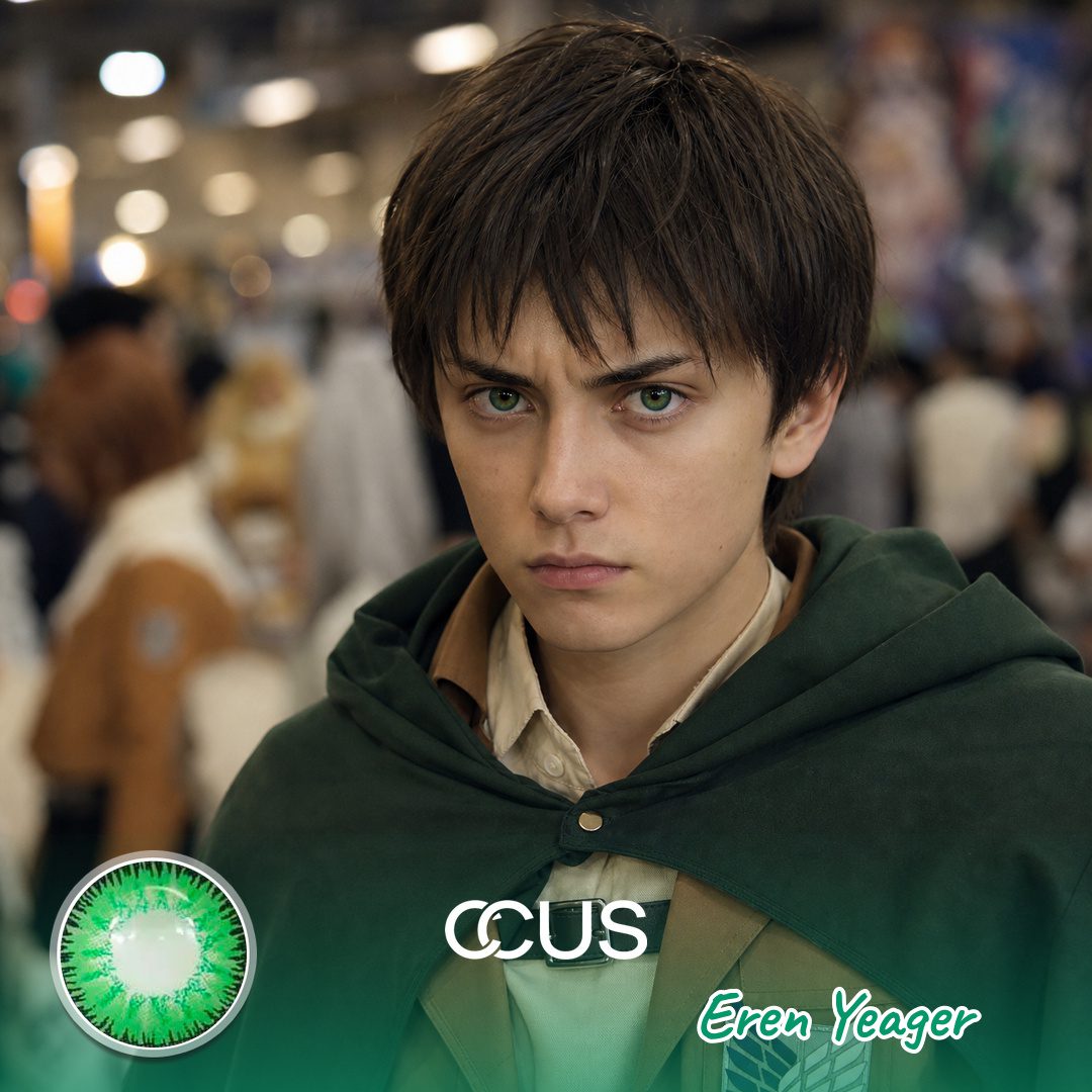 Attack On Titan: Eren Yeager Cosplay Contact Lenses | Ccus Eyewear