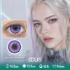 Aurora Amethyst Purple Contact Lenses