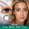 Candlelit Berry Rose Pink Contact Lenses
