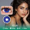 Cascade Indigo Sapphire Blue Contact Lenses