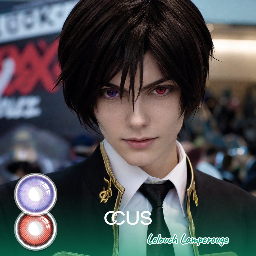 Cg: Lelouch Lamperouge Cosplay Heterochromia Contact Lenses | Ccus Eyewear