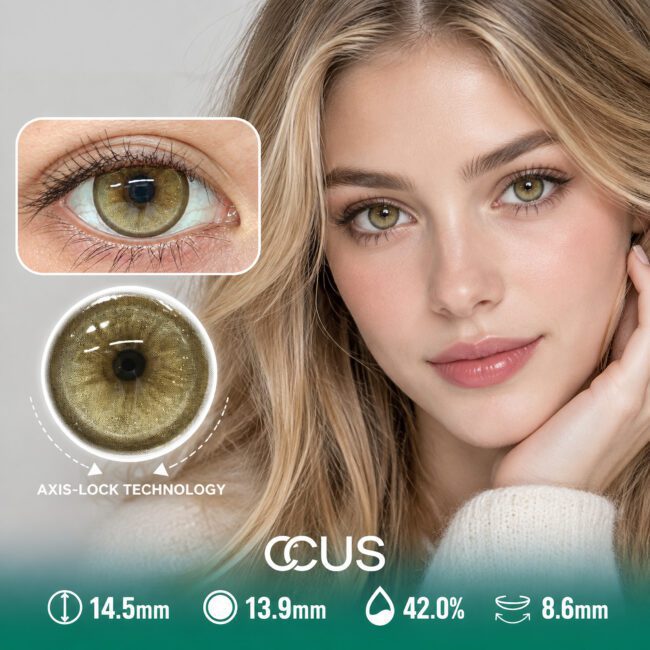 Copenhagen Dusk Olive Brown Contact Lenses