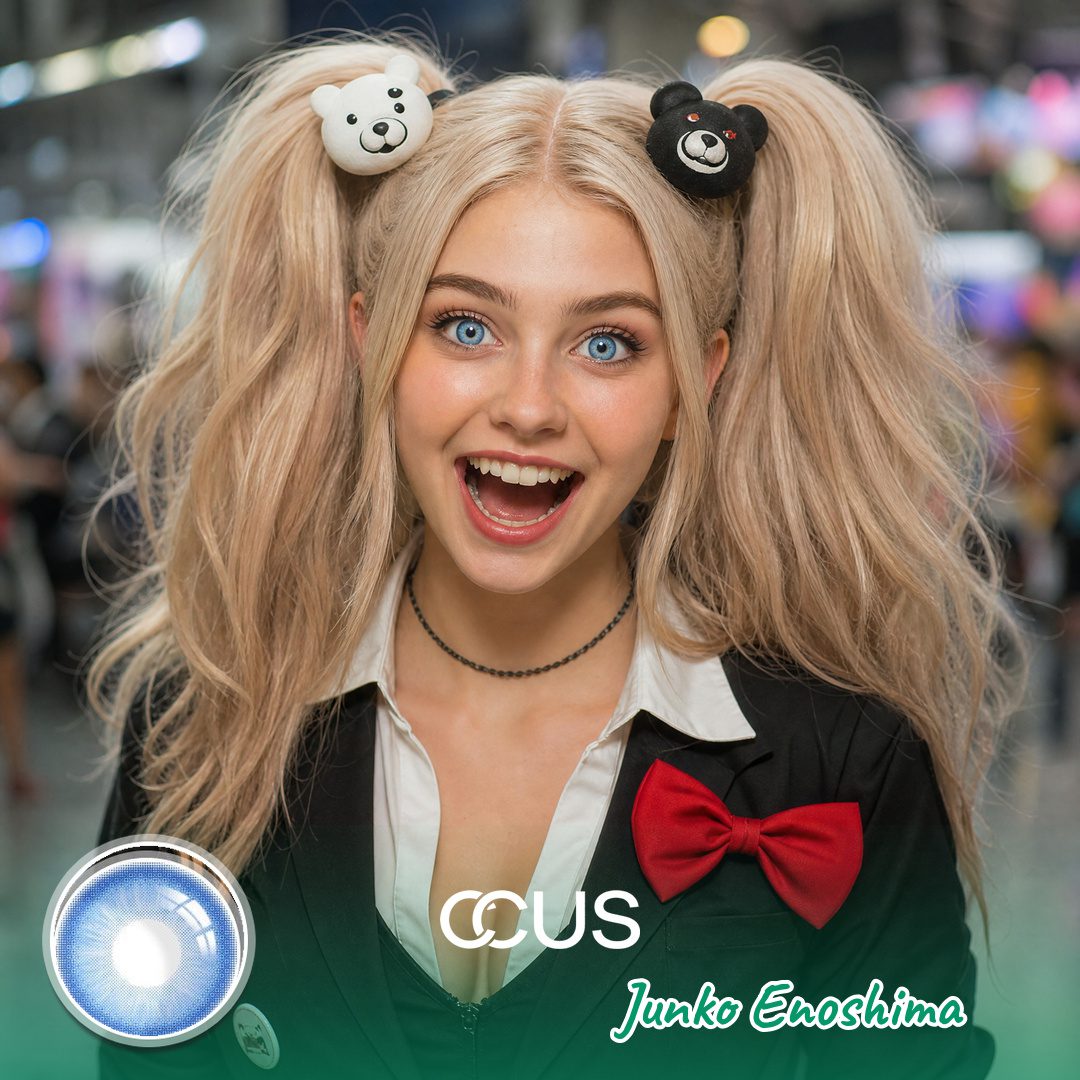 Junko Enoshima Cosplay Contacts | Ccus Eyewear