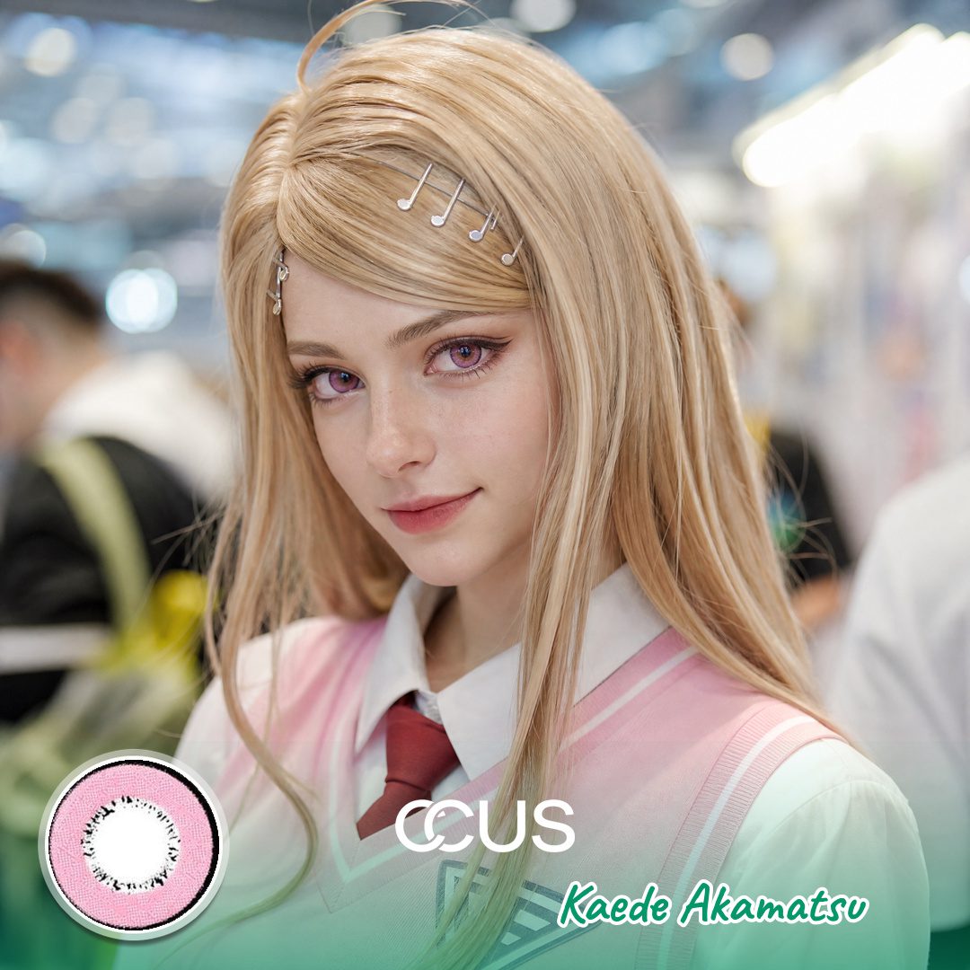 Kaede Akamatsu Cosplay Contacts | Ccus Eyewear