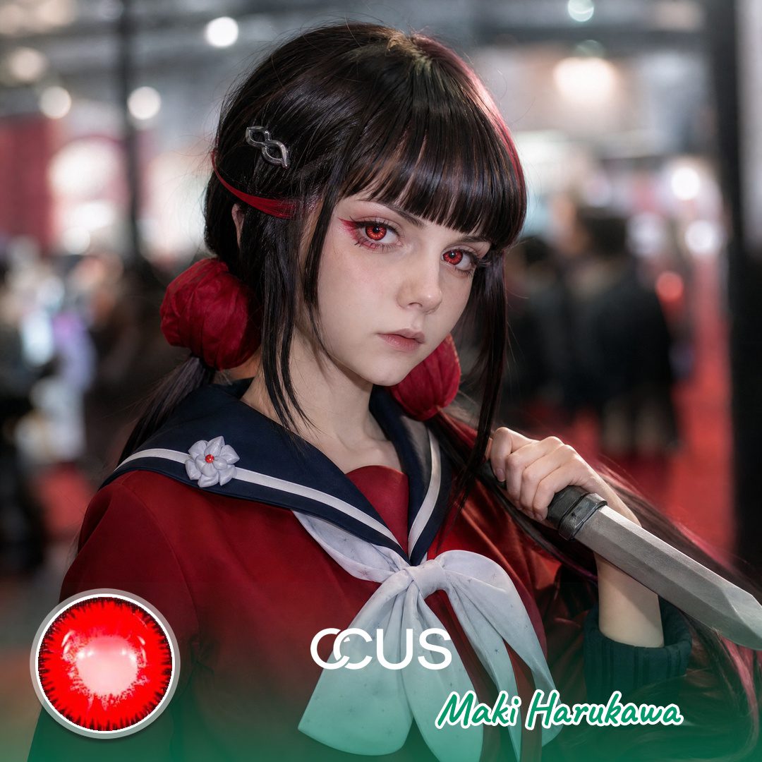 Maki Harukawa Cosplay Contacts | Ccus Eyewear