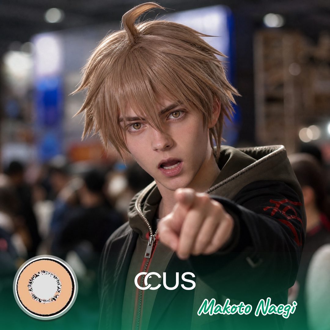 Makoto Naegi Cosplay Contacts | Ccus Eyewear