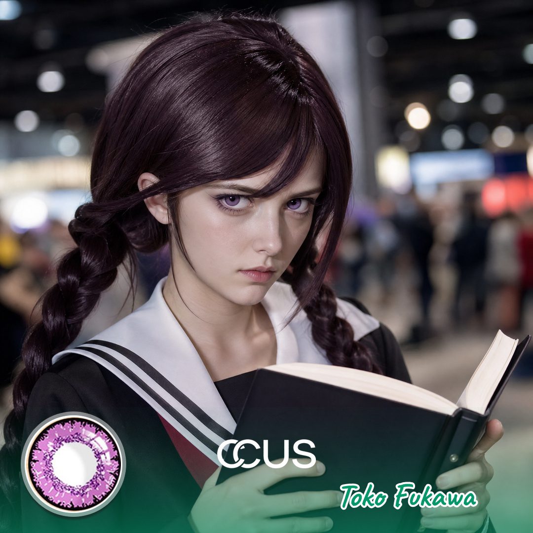 Toko Fukawa Cosplay Contacts | Ccus Eyewear