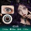 Demon Halo Eye Halloween Red Gothic Contact Lenses
