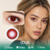 Dreamy Vienna Wine Red Contact Lenses