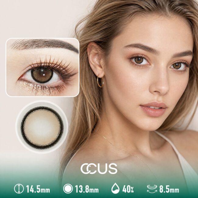 Florence Autumn Chestnut Brown Contact Lenses
