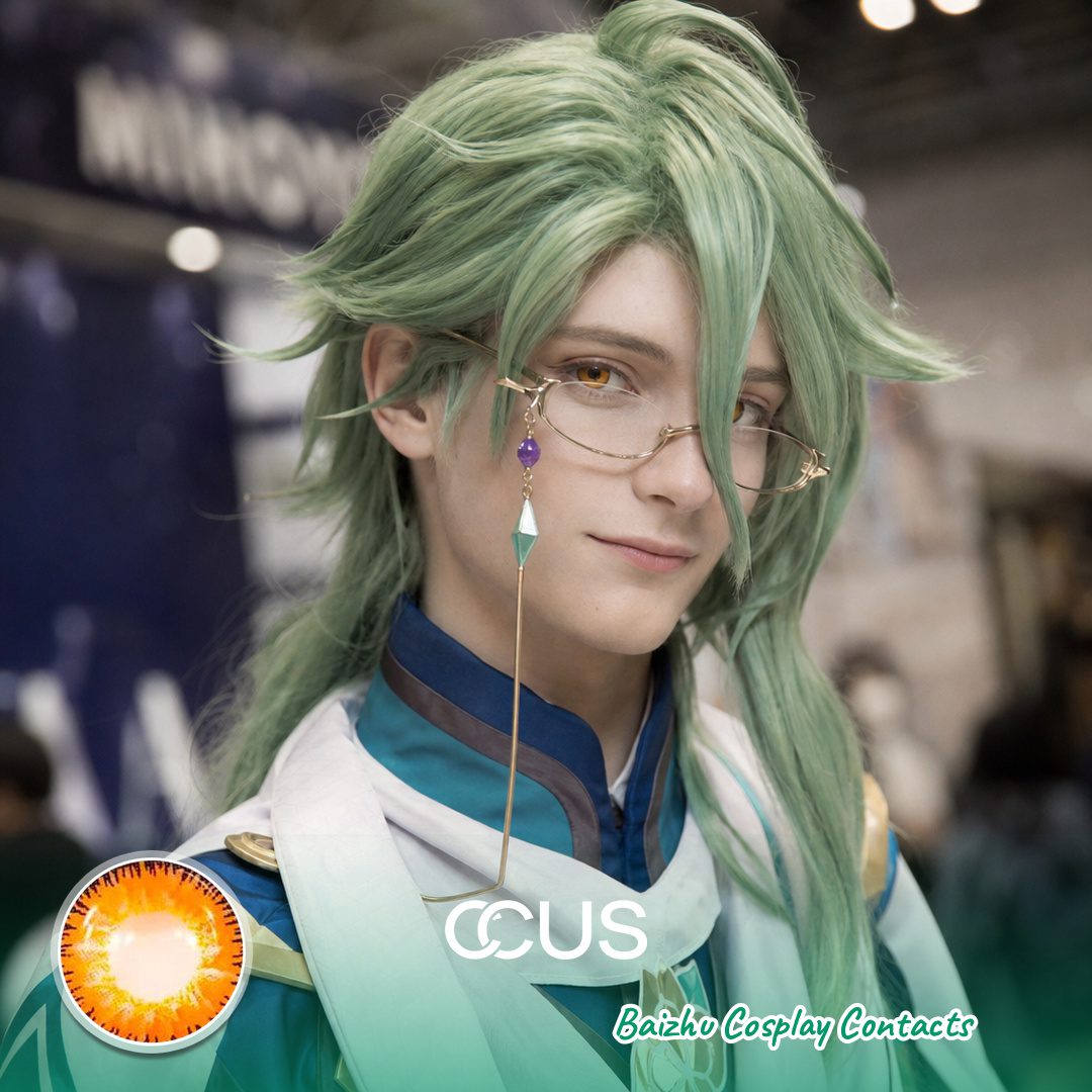 Genshin Impact Baizhu Cosplay Contacts | CCUS Eyewear
