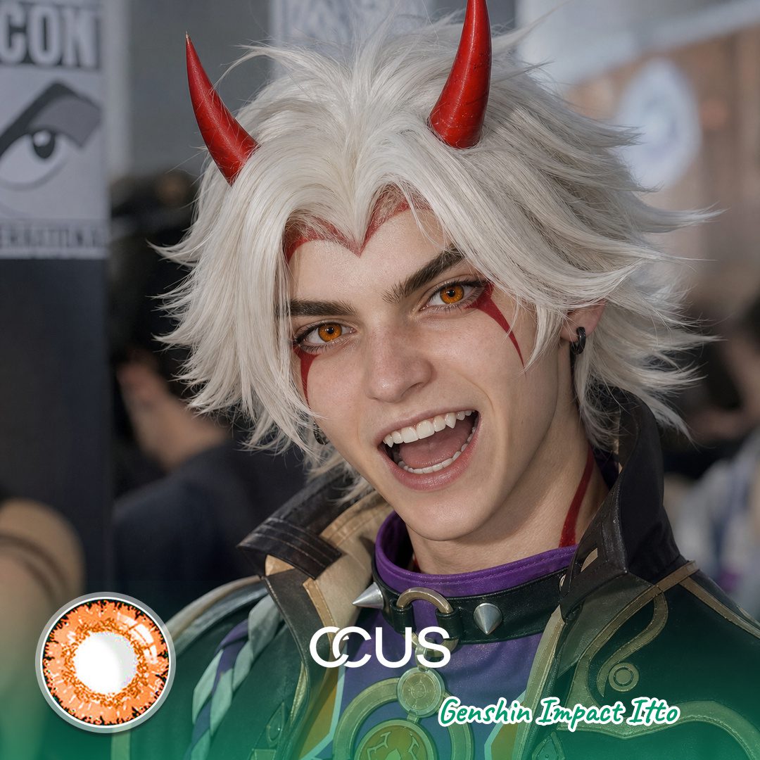 Genshin Impact Itto Cosplay Contact Lenses | CCUS Eyewear