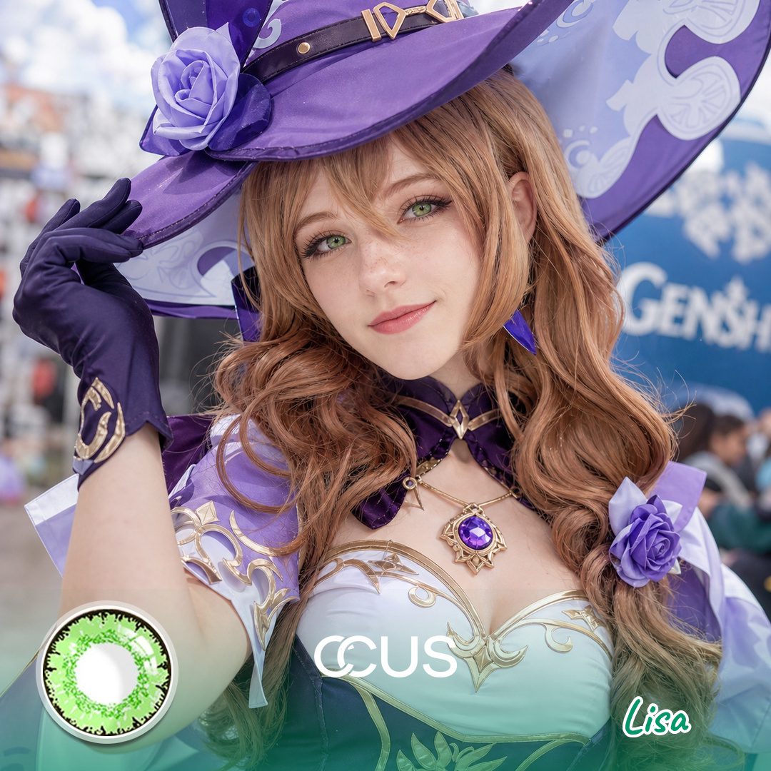 Genshin Impact Lisa Cosplay Contact Lenses | CCUS Eyewear