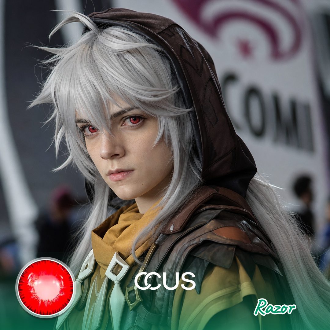 Genshin Impact Razor Cosplay Contact Lenses | CCUS Eyewear