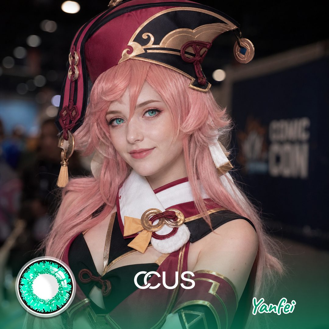 GI : Yanfei Cosplay Contact Lenses | CCUS Eyewear