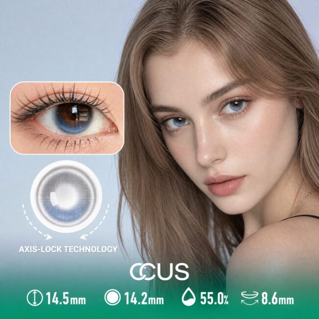 Halo Lotus Ice Blue Contact Lenses