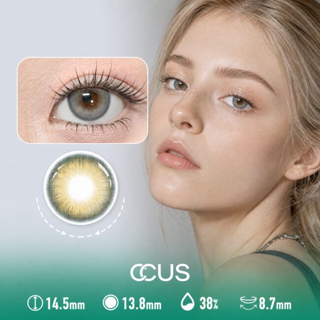 Harbor Mist Sage Green Contact Lenses