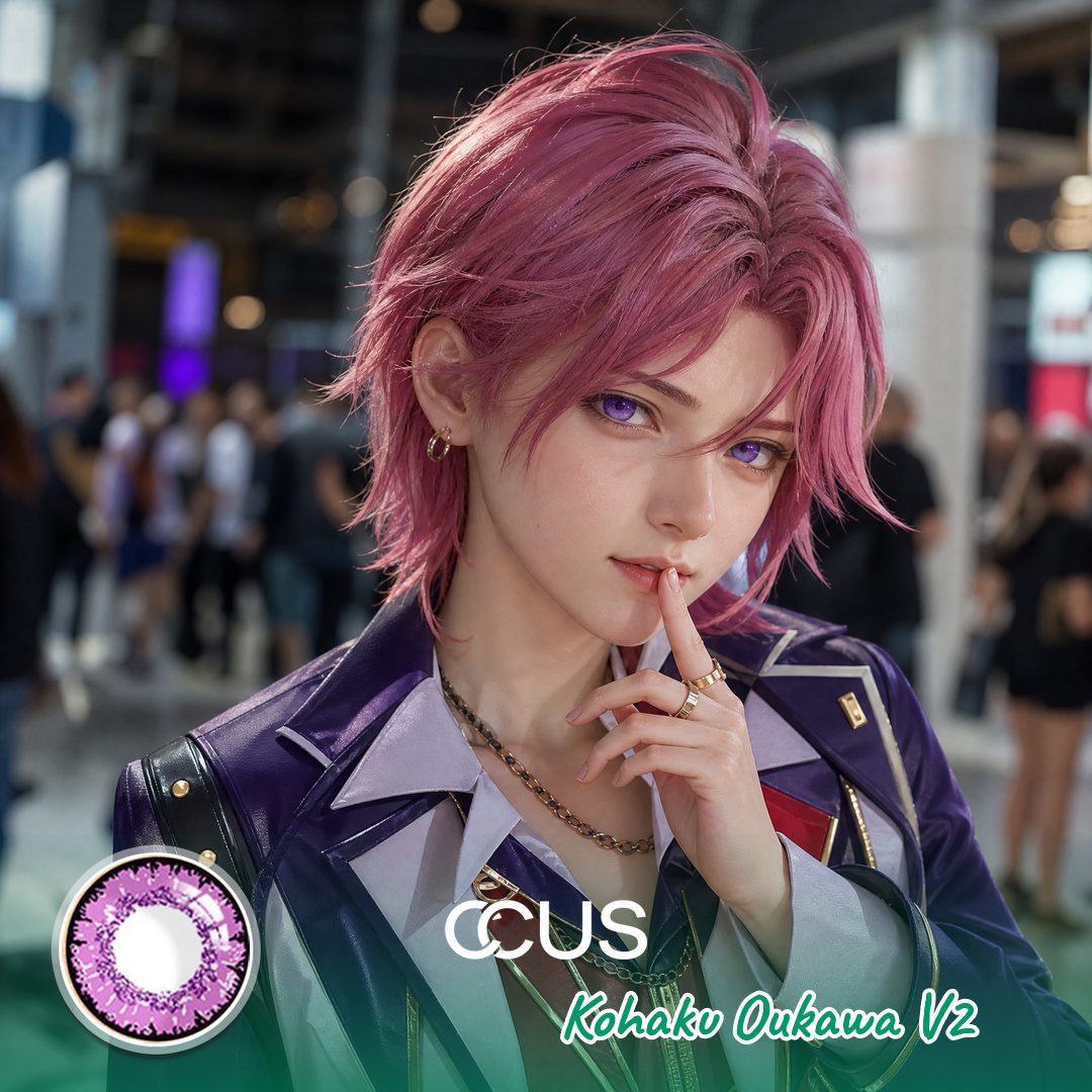 Kohaku Oukawa V2 Cosplay Contact Lenses | CCUS Eyewear