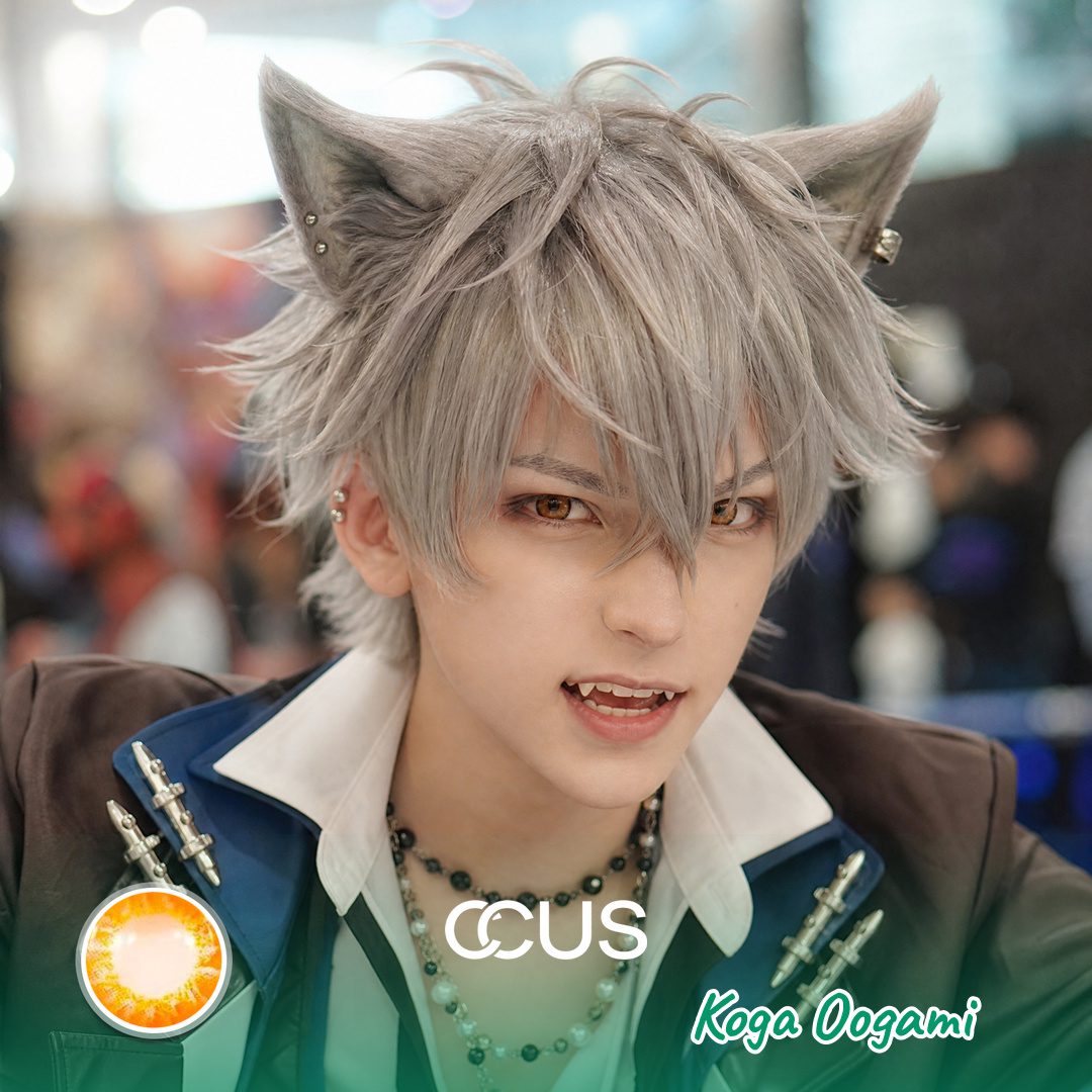 Koga Oogami Cosplay Contact Lenses | CCUS Eyewear