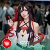 Houkai Gakuen 2 : Mushoku Kika Cosplay Red Contact Lenses