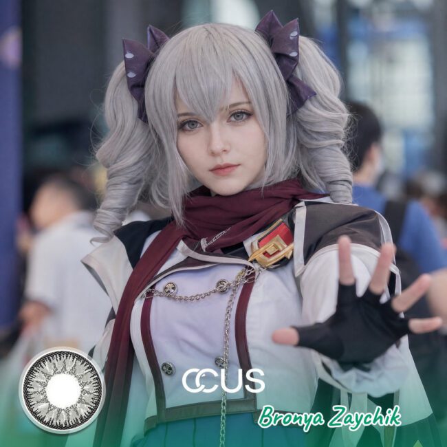 Hi3Rd: Bronya Zaychik Cosplay Grey Contact Lenses