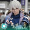 Hi3Rd: Kevin Kaslana Cosplay Light Blue Contact Lenses