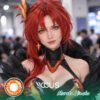 Hi3Rd: Murata Himeko Cosplay Orange Contact Lenses