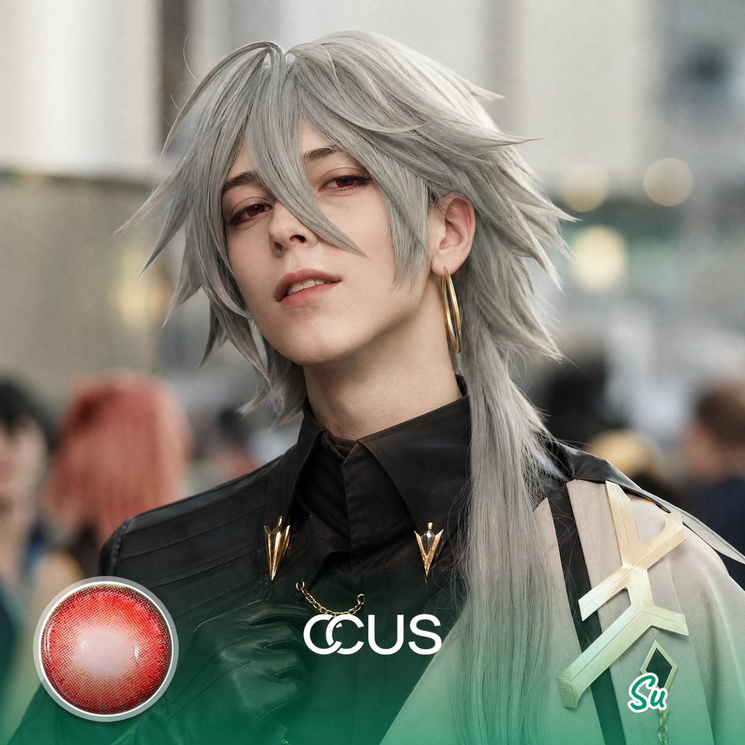 Hi3Rd: Su Cosplay Red Contact Lenses - Ccus Eyewear · Premium Colored Contacts Hi3Rd: Su Cosplay Red Contact Lenses