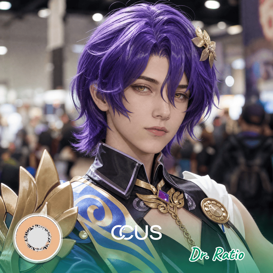 Hsr : Dr. Ratio Cosplay Contacts - Ccus Eyewear · Premium Colored Contacts Hsr : Dr. Ratio Cosplay Contacts