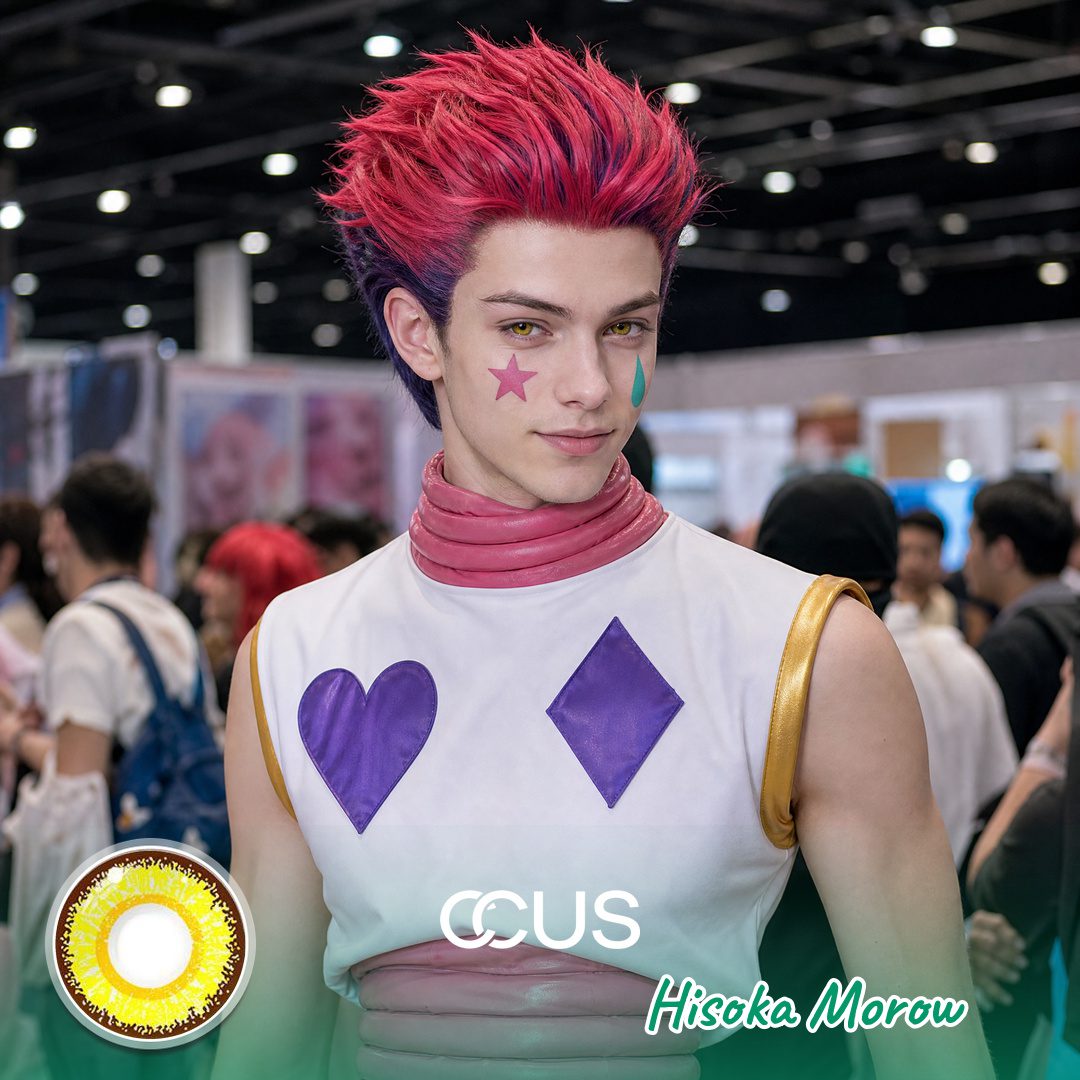 Hisoka Morow Cosplay Contact Lenses | Ccus Eyewear