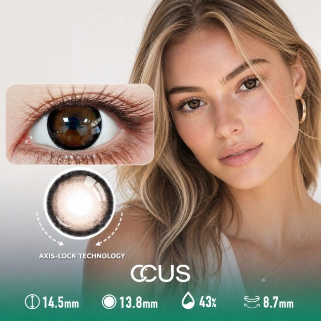 Jasmine Solstice Brown Contact Lenses